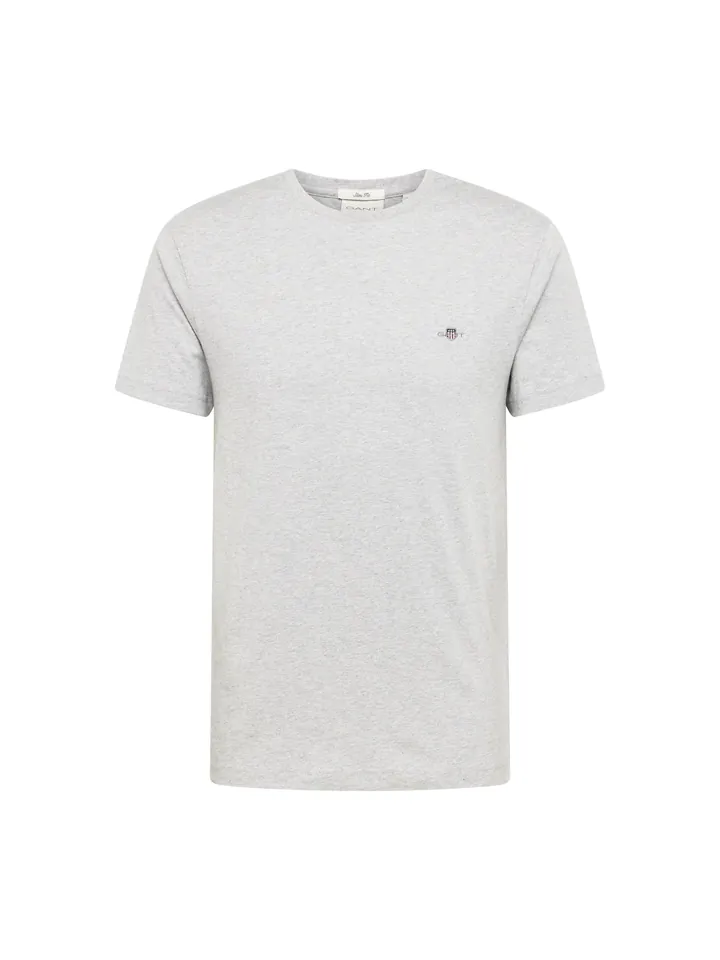 GANT Camiseta navy / gris claro / rojo oscuro