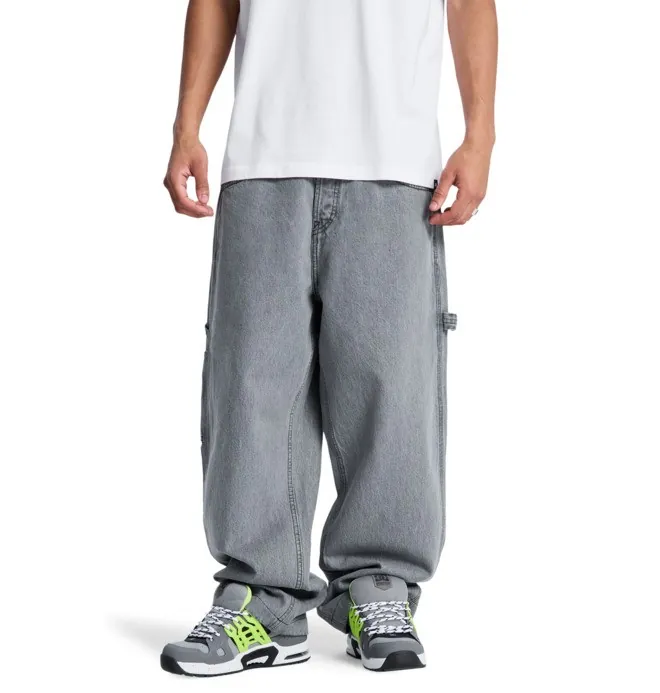 Baggy - Vaquero estilo carpintero Gris Hombre