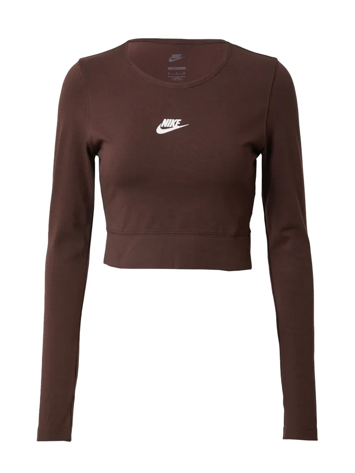 Nike Sportswear Camiseta 'Emea' marrón / blanco