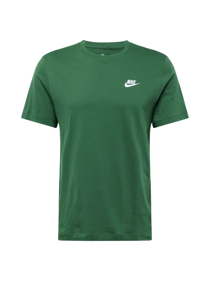 Nike Sportswear Camiseta 'CLUB' verde / blanco