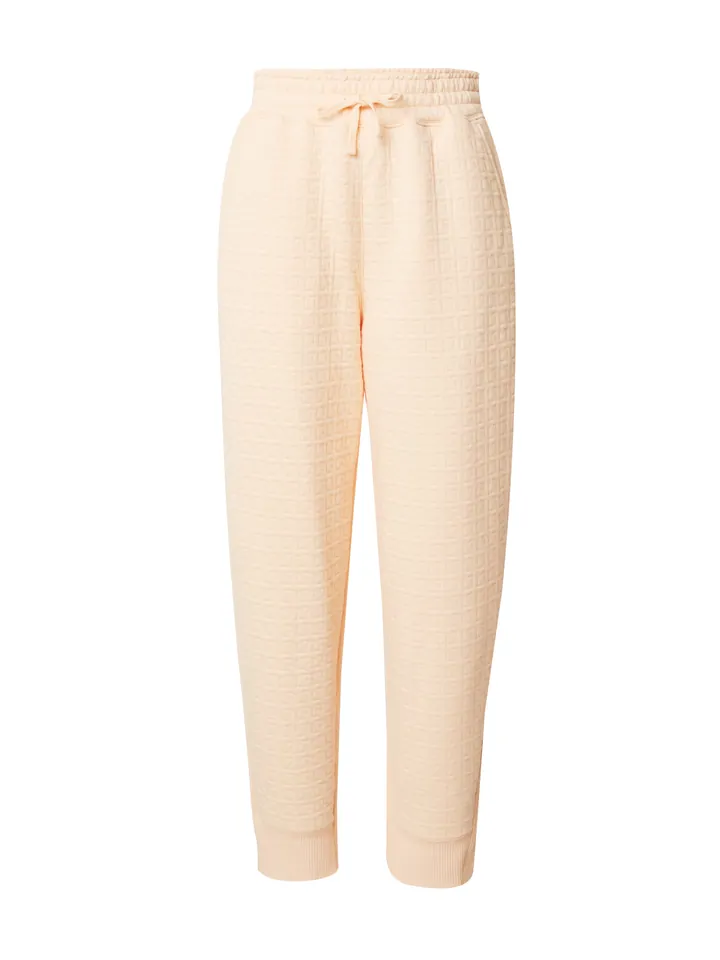 NIKE Pantalón deportivo gris / melocotón