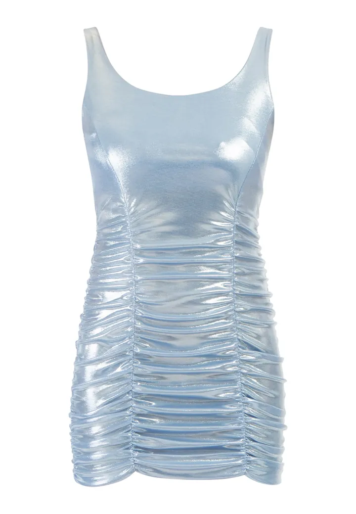 faina Vestido  azul claro