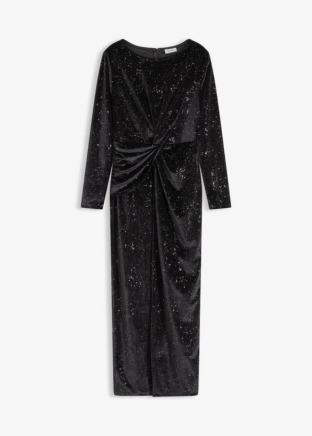 Vestido de noche con brillo