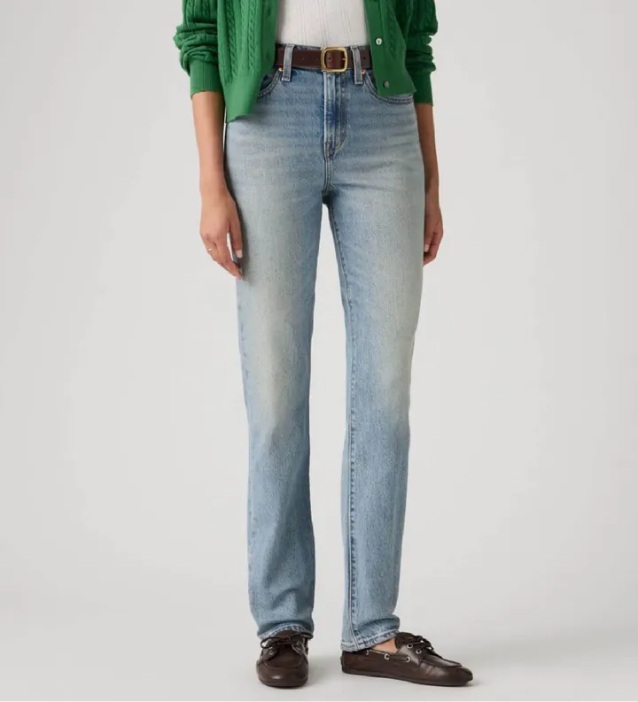 Levi's para mujer. 003NE-0006 Jeans Wedgie Slim azul (25/32), Casual, Algodón, Denim