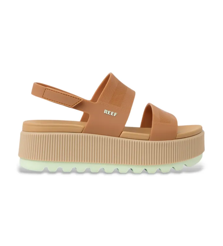 Reef para mujer. CJ8786 Sandalias Water Vista Higher marrón (40), 5 a 8cm, Velcro, Casual