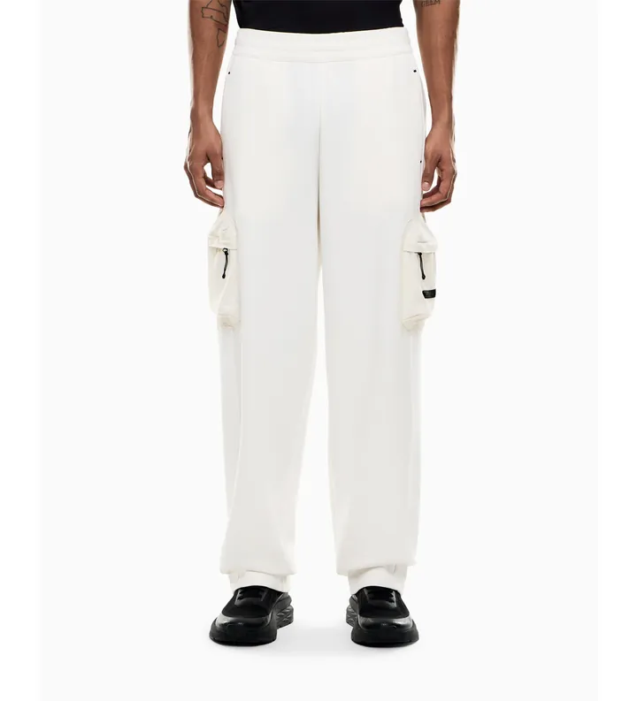 EA7 para hombre. 7M001589_AF12660 Pantalón Athletic Mix beige (L), Casual, Deportivo, Algodón