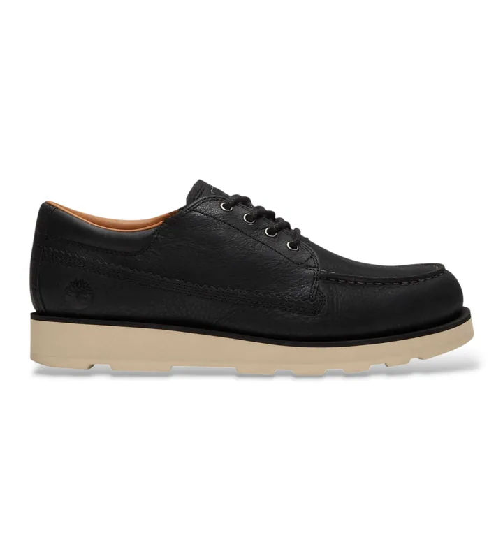 Timberland para hombre. TB0A43JGW021 Zapatos de Piel Britton Mills negro (40), Plano, Cordones, Casual