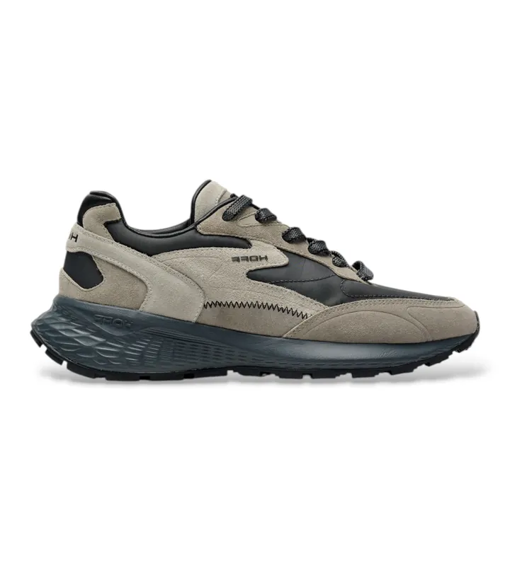 HOFF para hombre. 22635409 Zapatillas de Piel City Mkii gris (40), Plano, Cordones, Casual