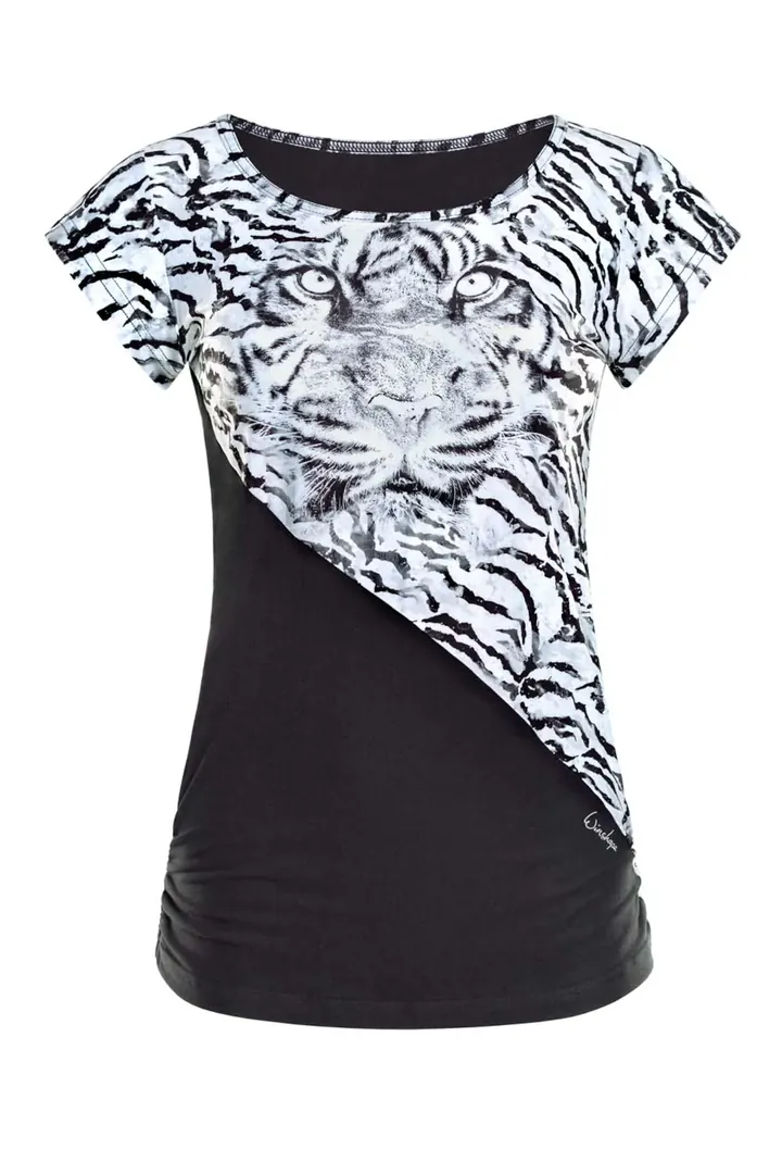 Winshape Camiseta funcional 'AET109LS' negro / blanco