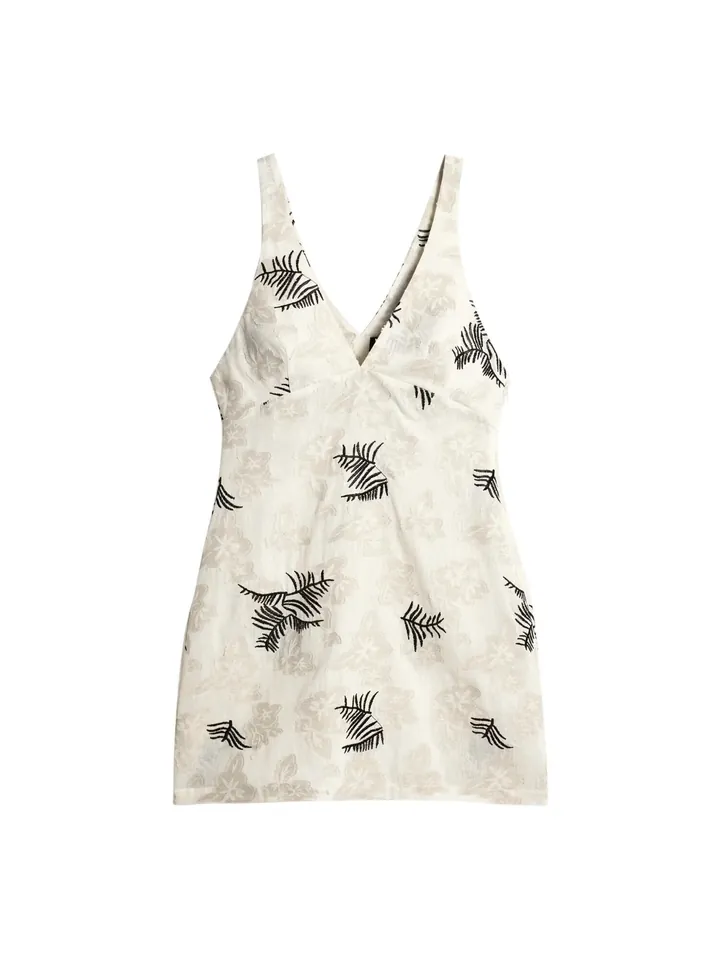 Desigual Vestido gris claro / negro / blanco