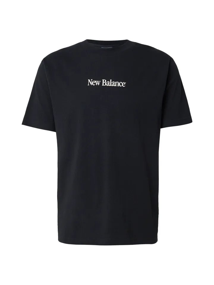 new balance Camiseta 'N Collage' azul / amarillo / negro / blanco