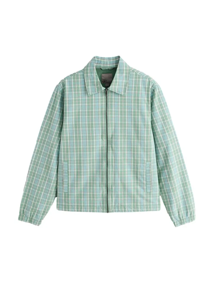 Next Chaqueta de entretiempo  azul pastel / gris / menta / blanco