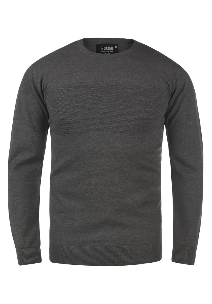 INDICODE JEANS Jersey 'Ernesto' gris