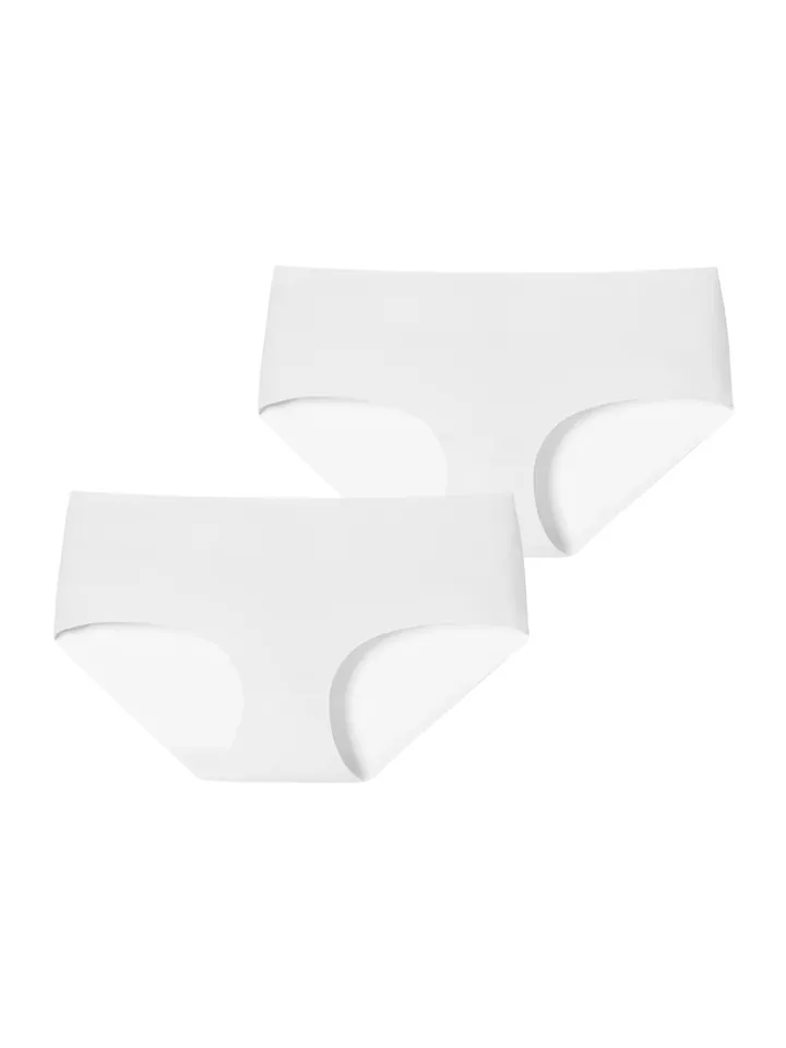 SCHIESSER Panti 'Invisible Cotton' blanco