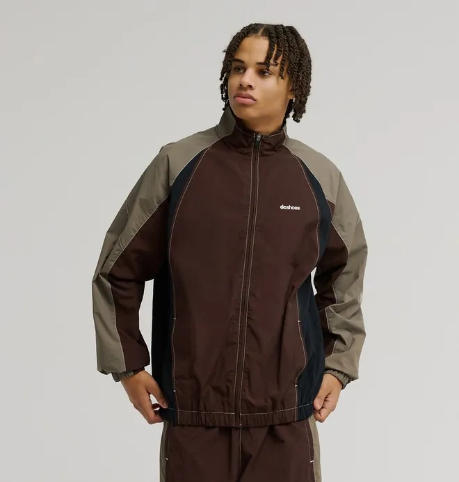 Flow Track - Chaqueta resistente al agua Marrón Hombre