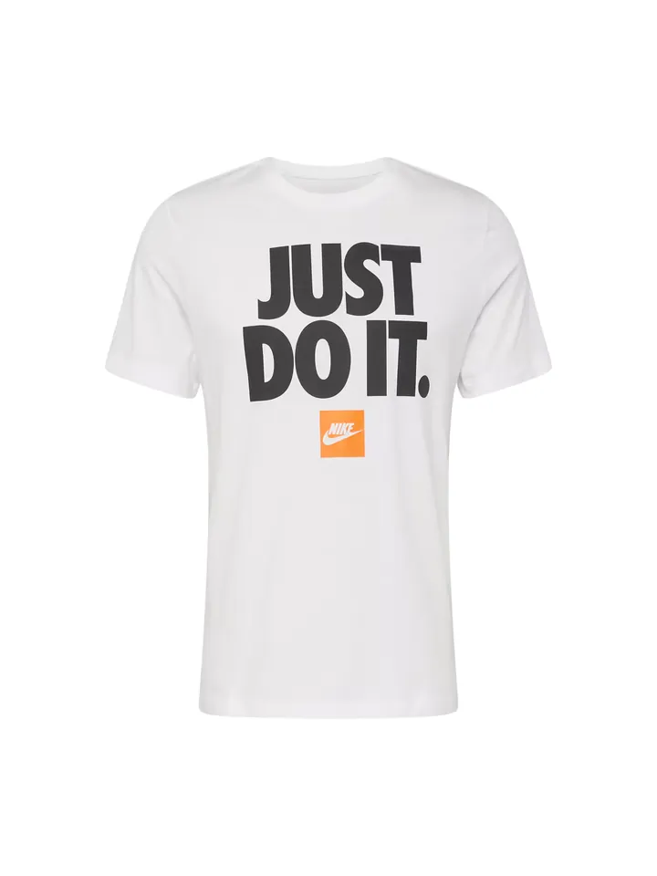 Nike Sportswear Camiseta  naranja / negro / blanco