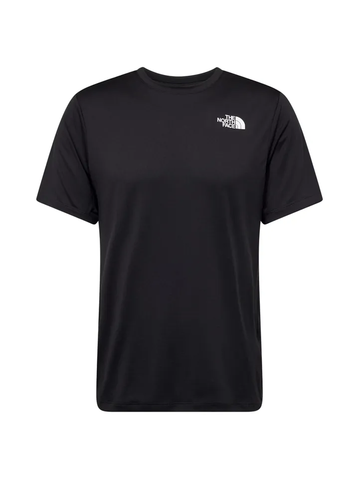 THE NORTH FACE Camiseta funcional negro / blanco
