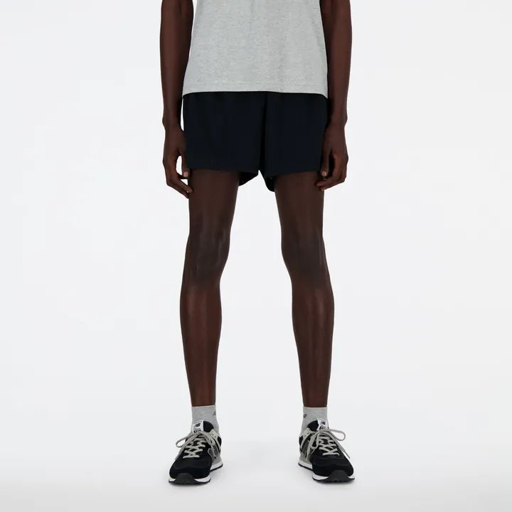 new balance Pantalón 'Essentials'  negro / blanco