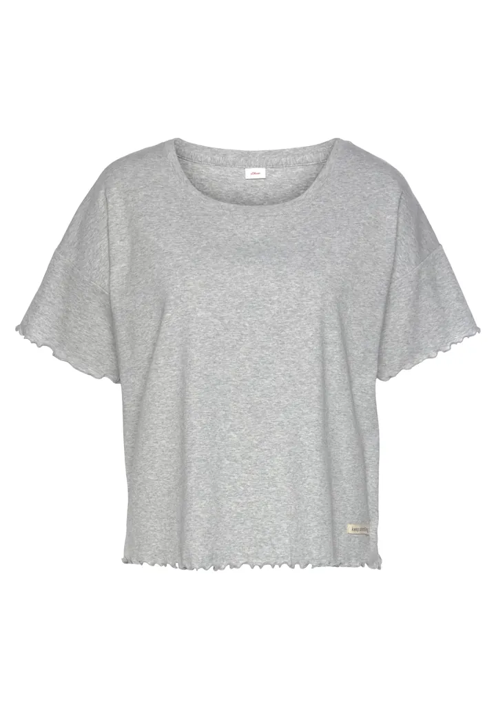 s.Oliver Camiseta 'Babylock'  gris moteado
