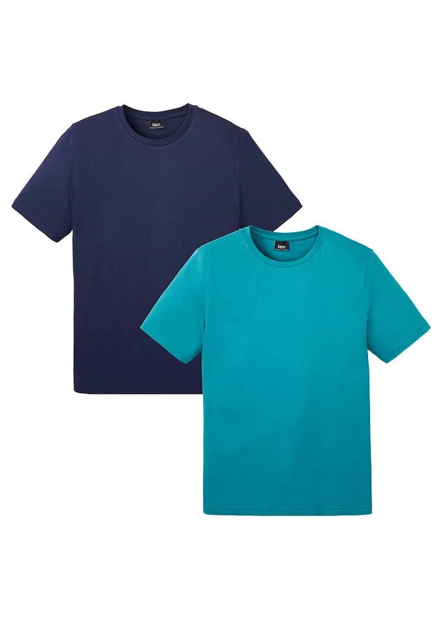 Camiseta de algodón puro (2 unidades)