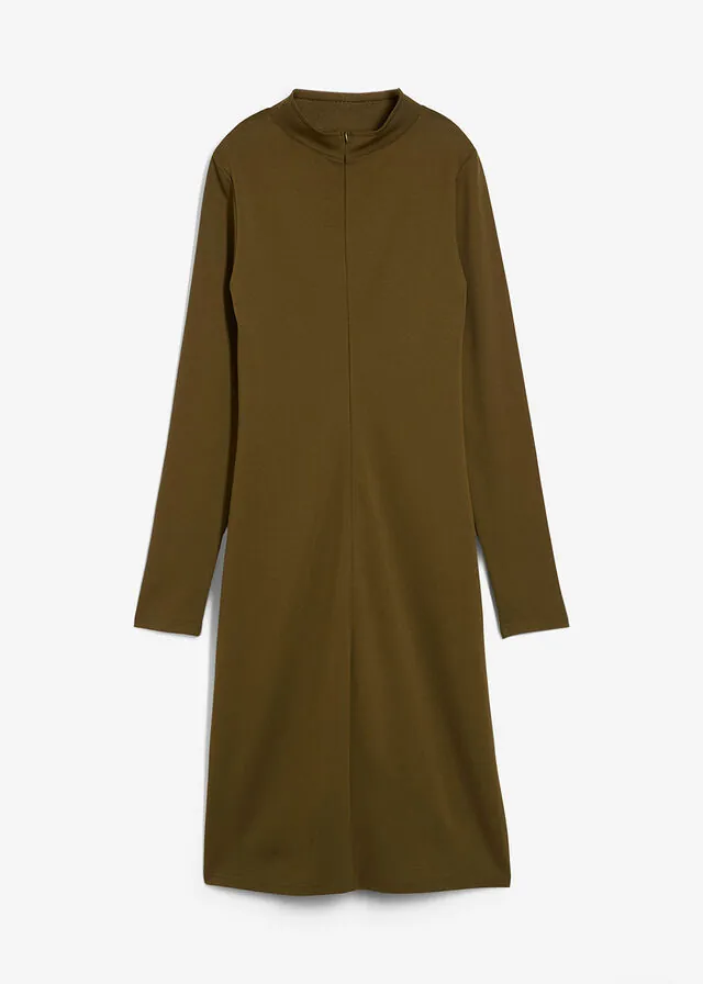 Vestido Punto di Roma con cuello alto