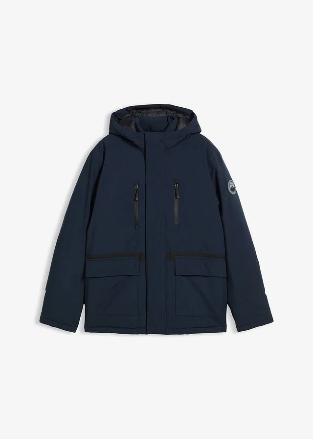 Chaqueta funcional impermeable de invierno con cortavientos