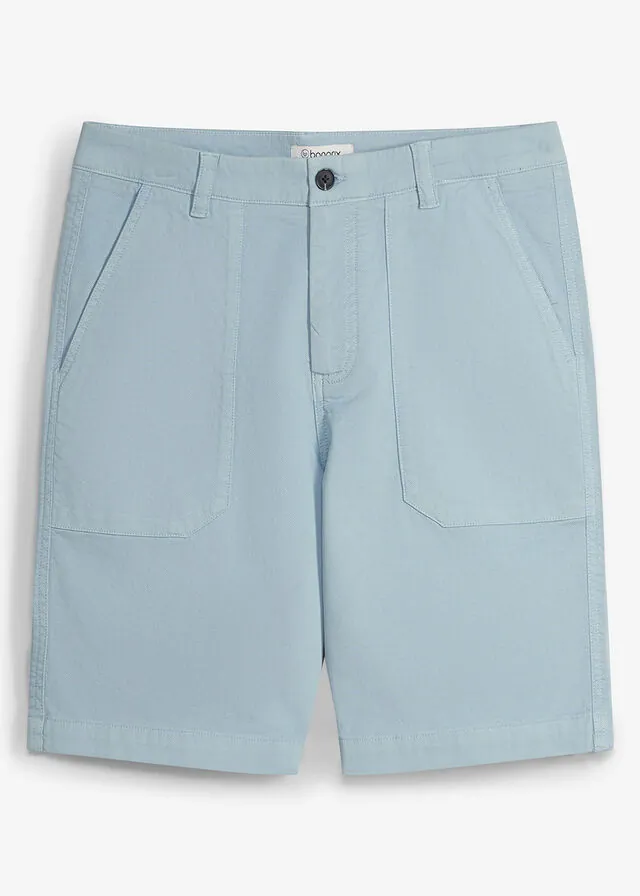 Pantalón corto elásticos con corte regular