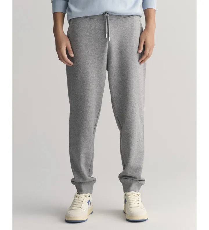 Gant para hombre. 2009026 Pantalón de deporte Shield gris (3XL), Casual, Deportivo, Algodón
