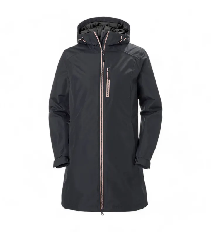 Helly Hansen para mujer. 62395 Chaqueta Belfast negro (M), Casual, Poliéster