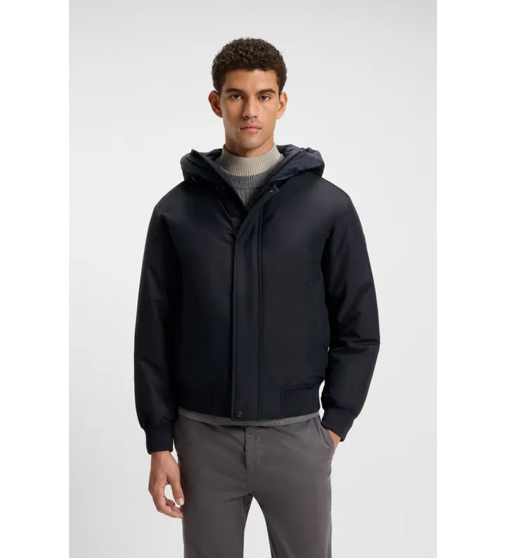 BOSS para hombre. 50547099 Chaqueta Osis marino (48), Casual, Poliéster