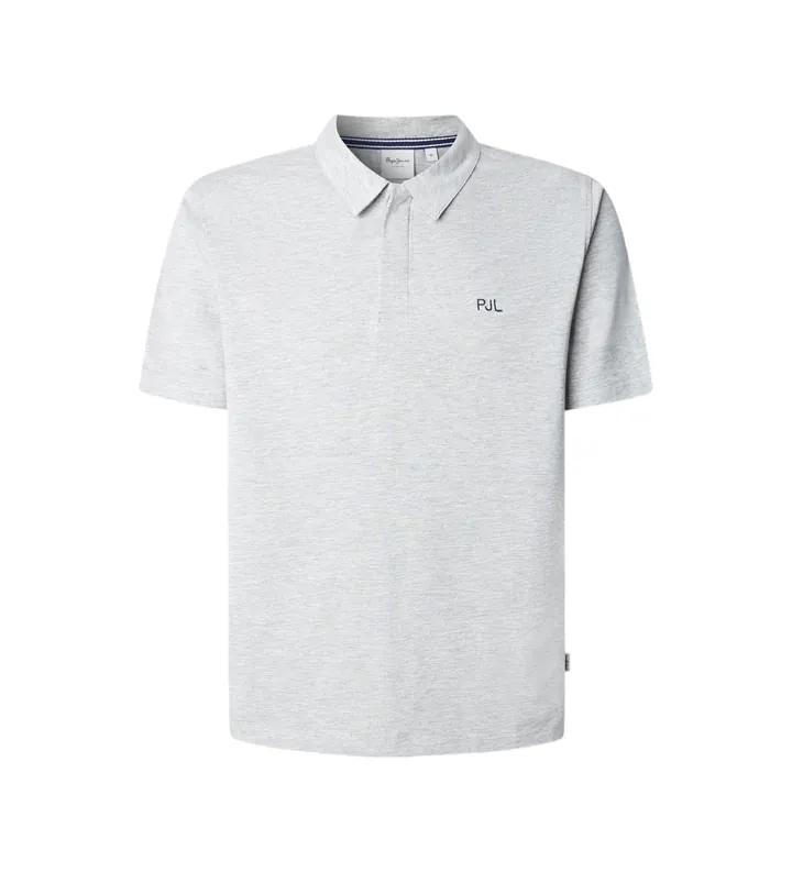 Pepe Jeans para hombre. PM5400076 Polo Corbin gris (L), Casual, Algodón, Manga corta