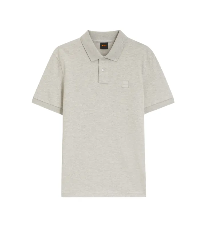 BOSS para hombre. 50507803 Polo Passenger beige (L), Casual, Algodón, Manga corta