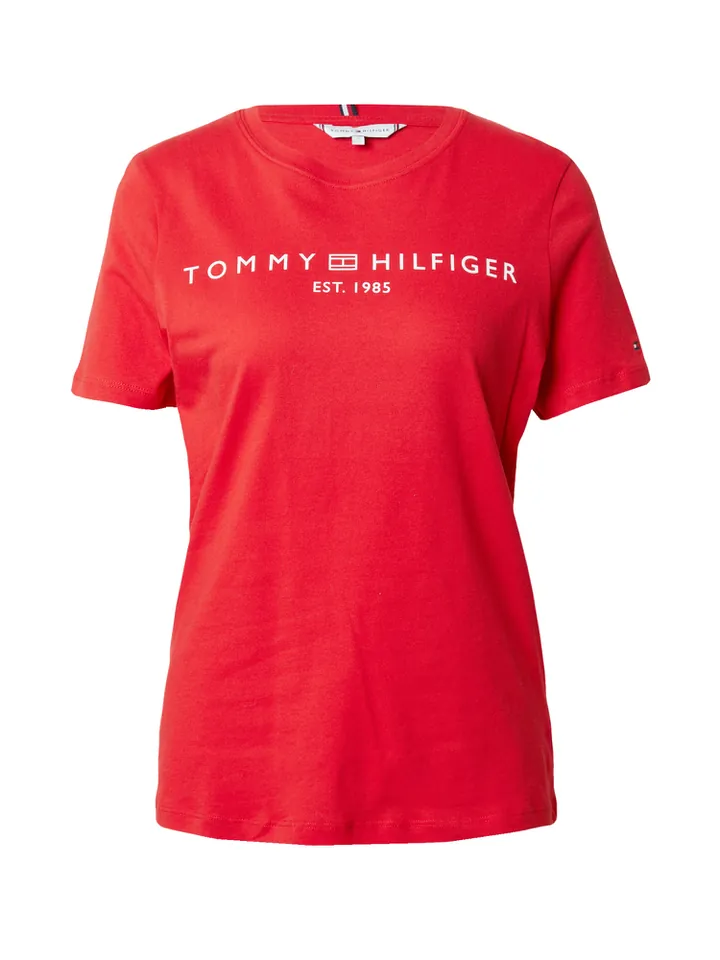 TOMMY HILFIGER Camiseta rojo / blanco