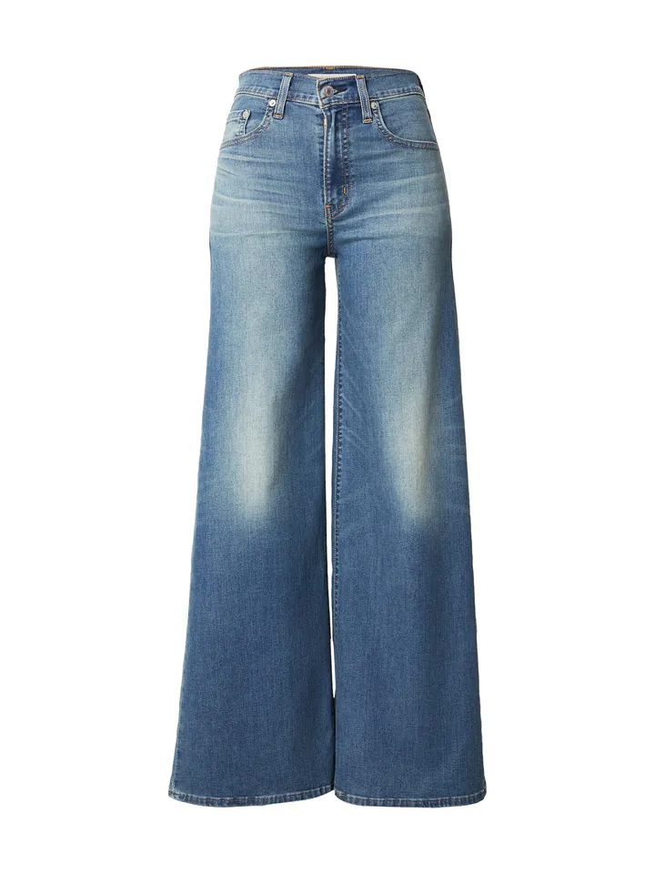 LEVI'S ® Vaquero '728 High Rise Wide Leg'  azul denim