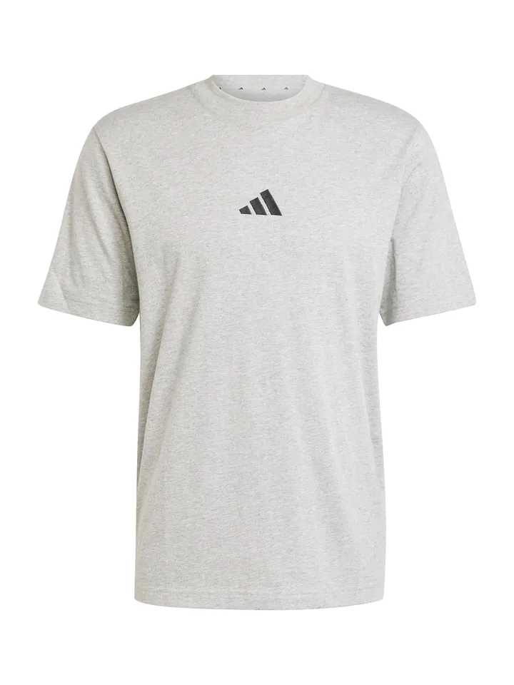 ADIDAS SPORTSWEAR Camiseta funcional 'Essentials' gris moteado / negro