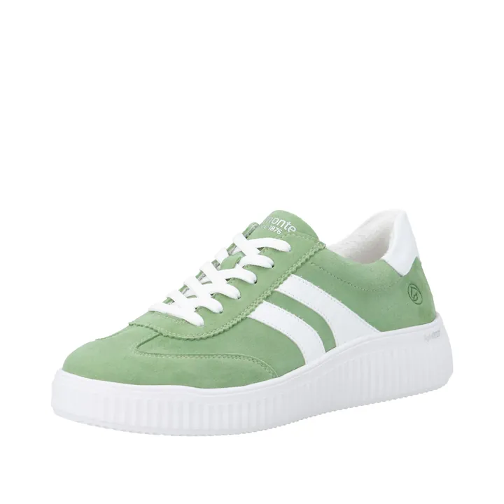 REMONTE Zapatillas deportivas bajas  verde claro / blanco