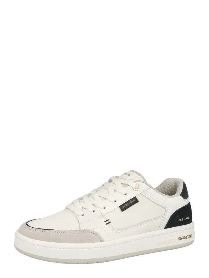SKECHERS Zapatillas deportivas bajas 'LEAGUE - IMPERION' gris / negro / blanco natural