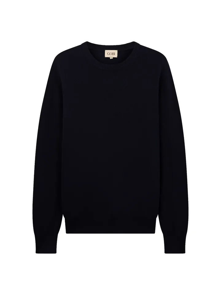 GOBI Cashmere Jersey azul oscuro