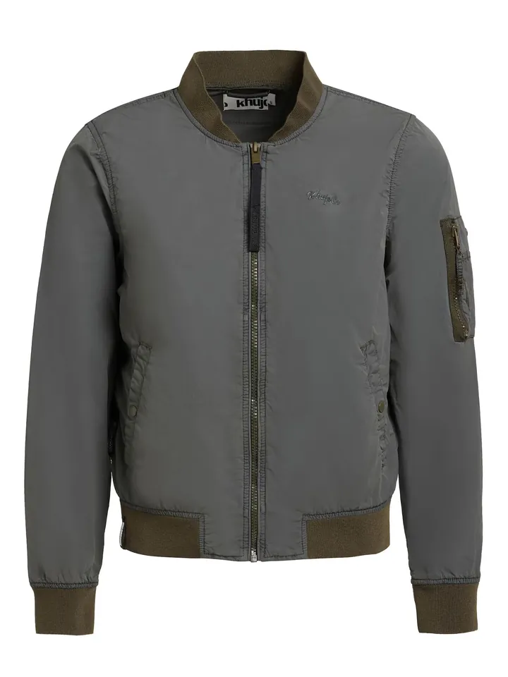 khujo Chaqueta de entretiempo 'Denz' oliva / pino