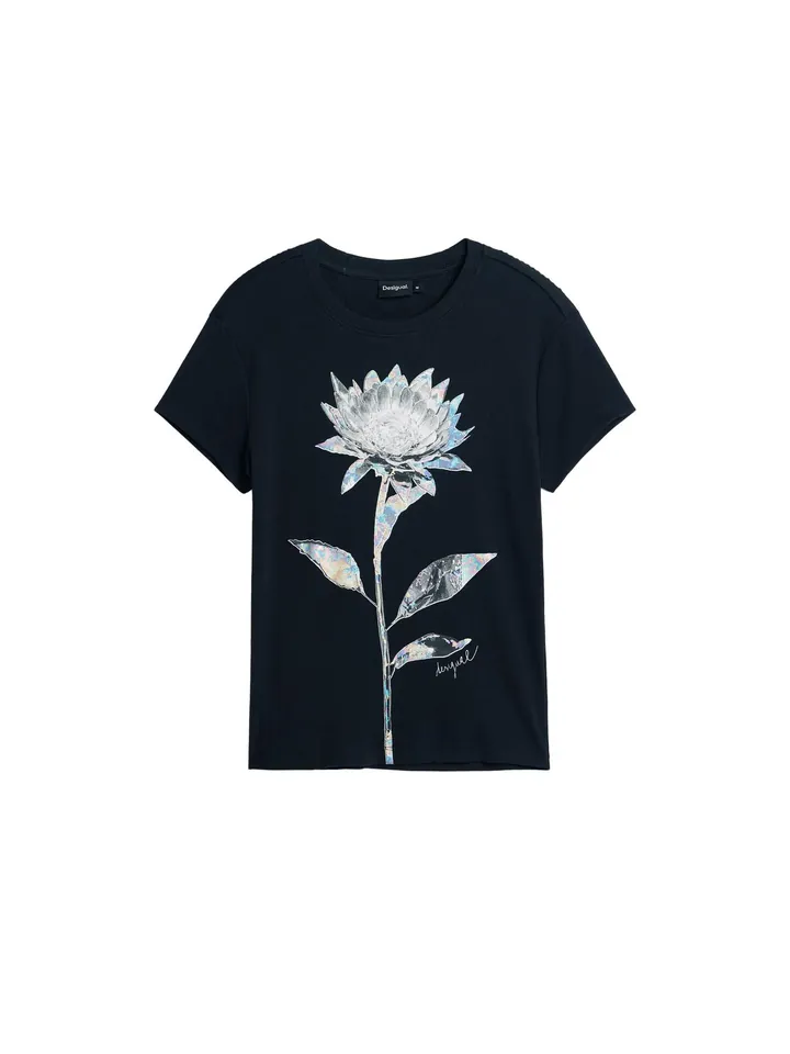 Desigual Camiseta negro / blanco