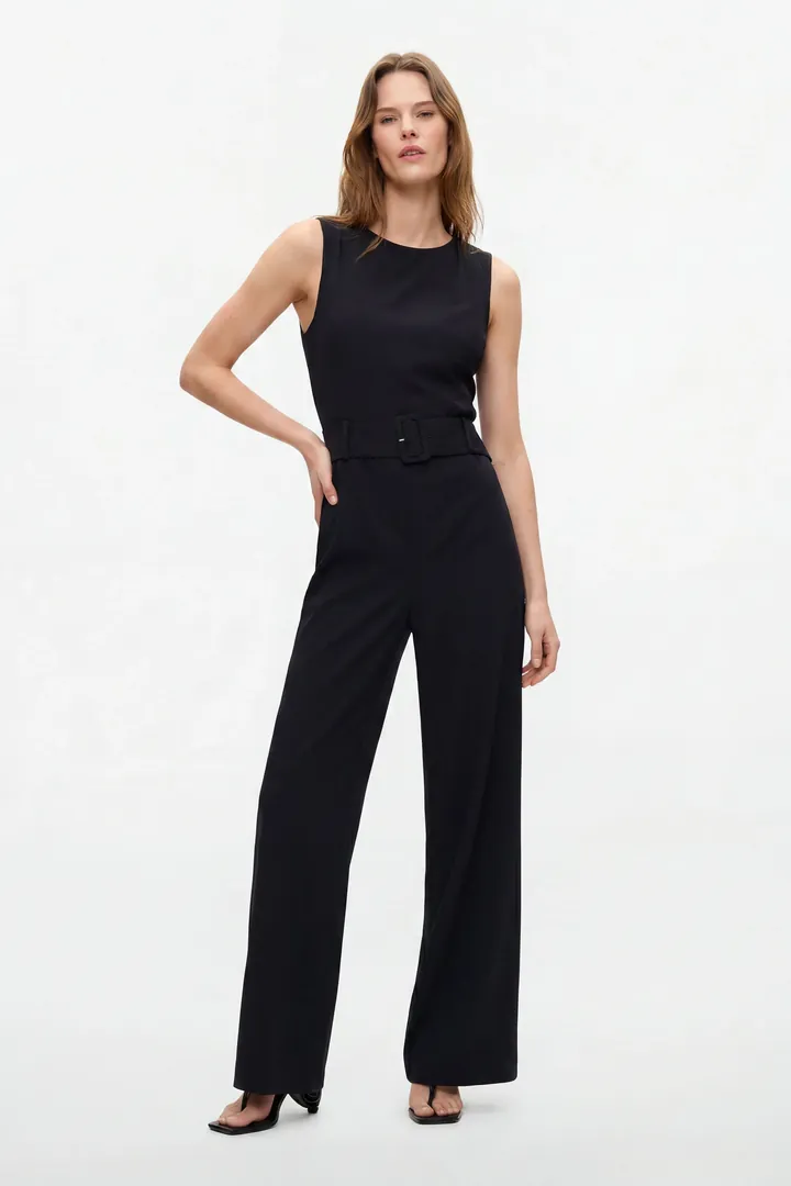 Desigual, Mono Largo 2 en 1, Mujer, Poliester, Negro, L