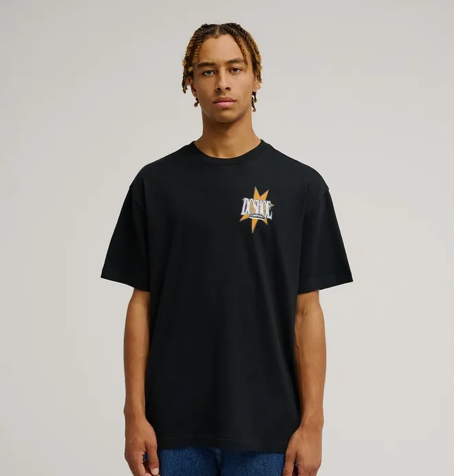 DC Huge Starz - Camiseta de manga corta Negro Hombre