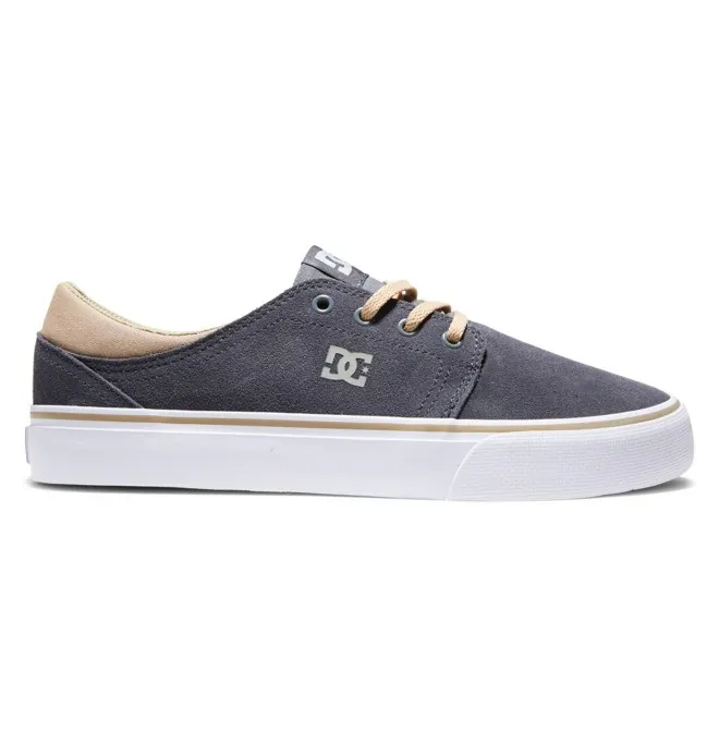 Trase - Zapatillas de Ante Gris Hombre