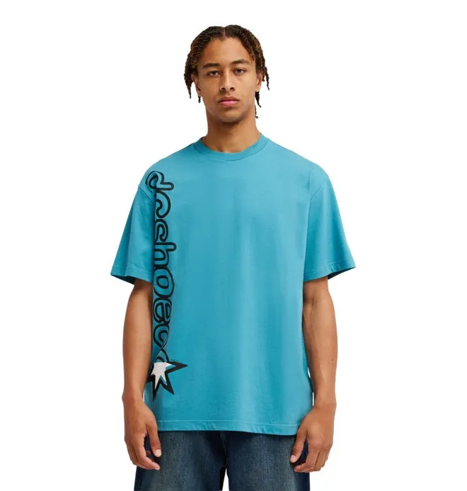 Shock Side - Camiseta de manga corta Azul Hombre