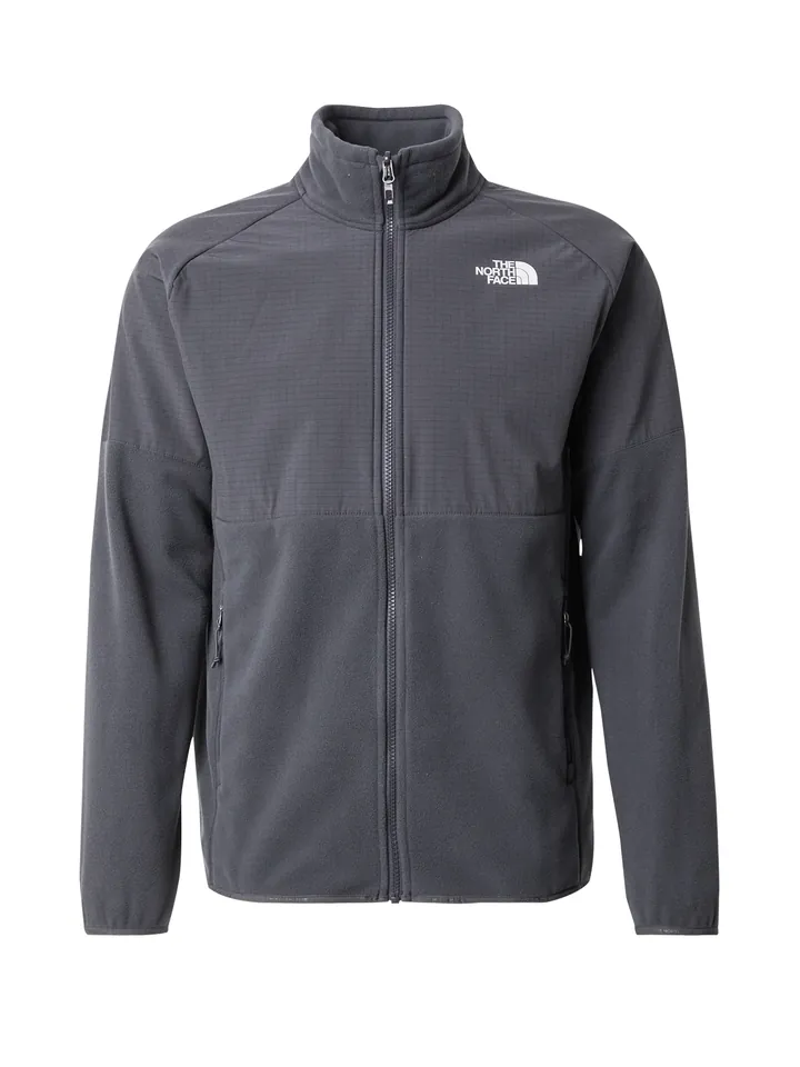 THE NORTH FACE Chaqueta polar funcional 'Glacier'  gris / blanco
