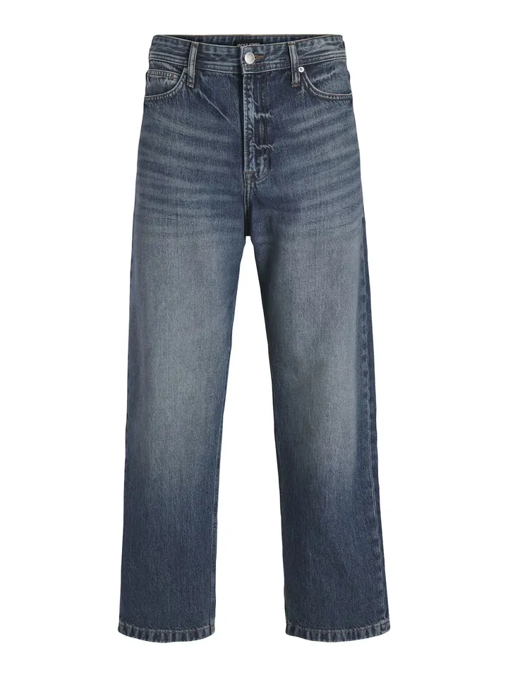 Jack & Jones Plus Vaquero 'JJICHRIS JJCREW'  azul noche