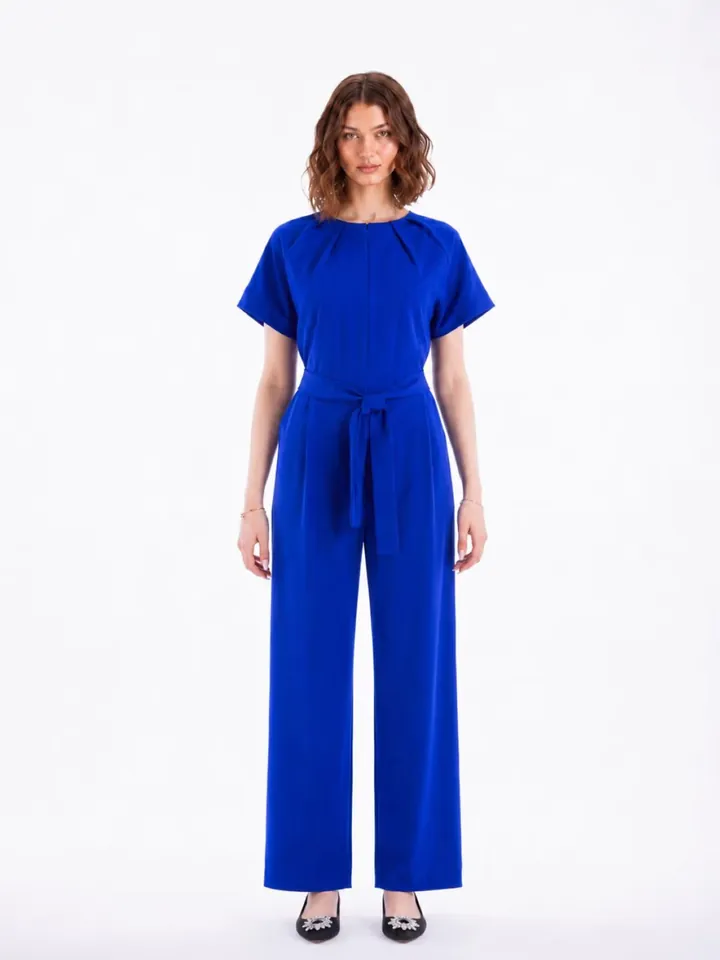 BIBI SAKALIEVA Jumpsuit 'Royal Blue Wide-Leg Jumpsuit' azul real