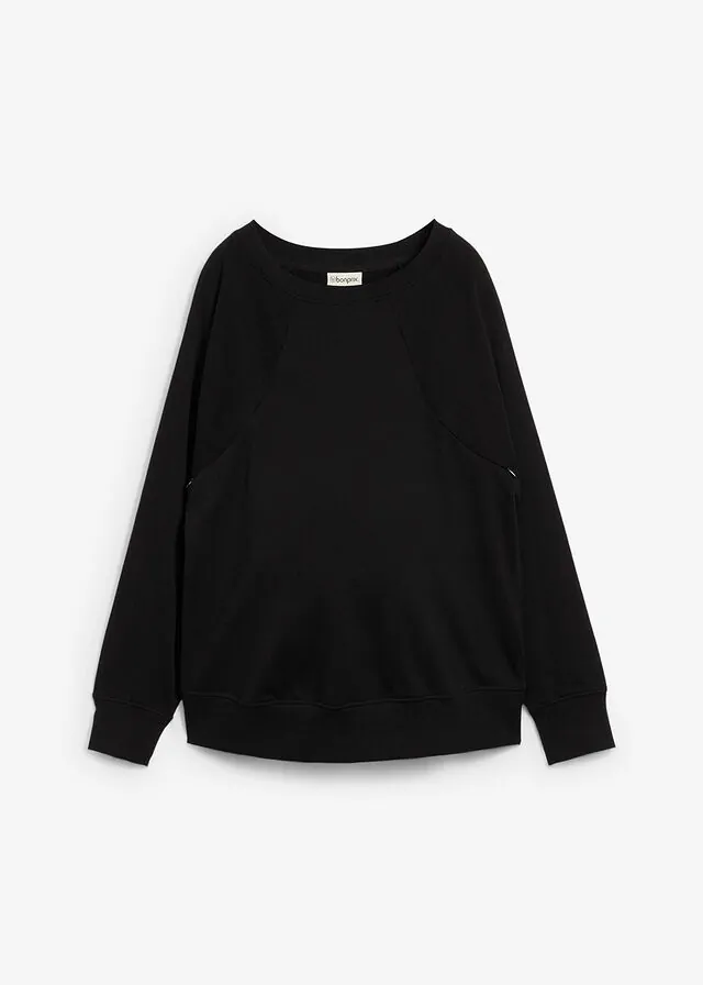 Sudadera premamá/de lactancia 2 en 1 de algodón orgánico