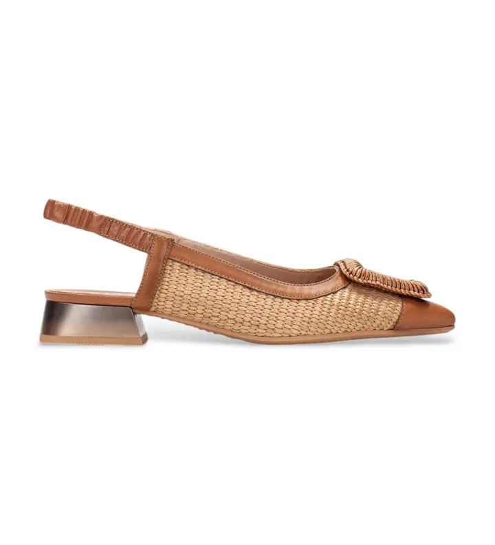 Hispanitas para mujer. RHV254046 Bailarinas Dali marrón (35), Piel, 1 a 3cm, Ninguno, Casual