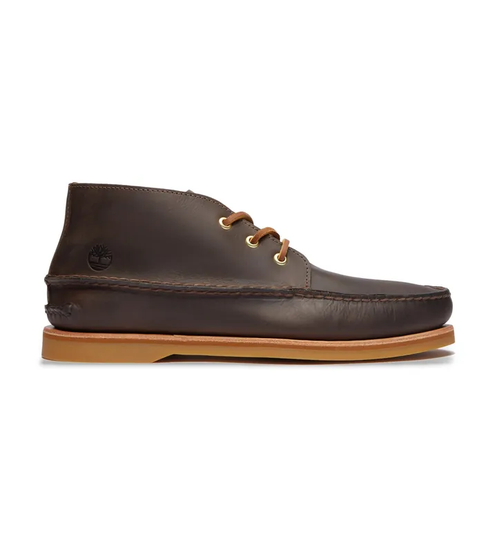 Timberland para hombre. TB0A5S99W011 Botines Crafted Mid marrón (40 W), Piel, Plano, Cordones, Casual